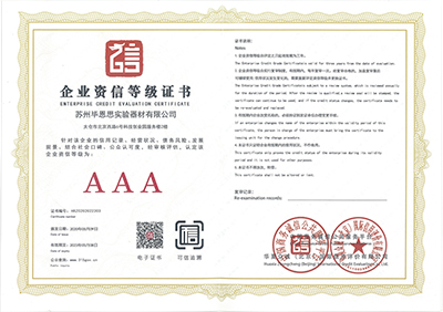 企业资信等级证书（牛宝体育|中国有限公司-官网）